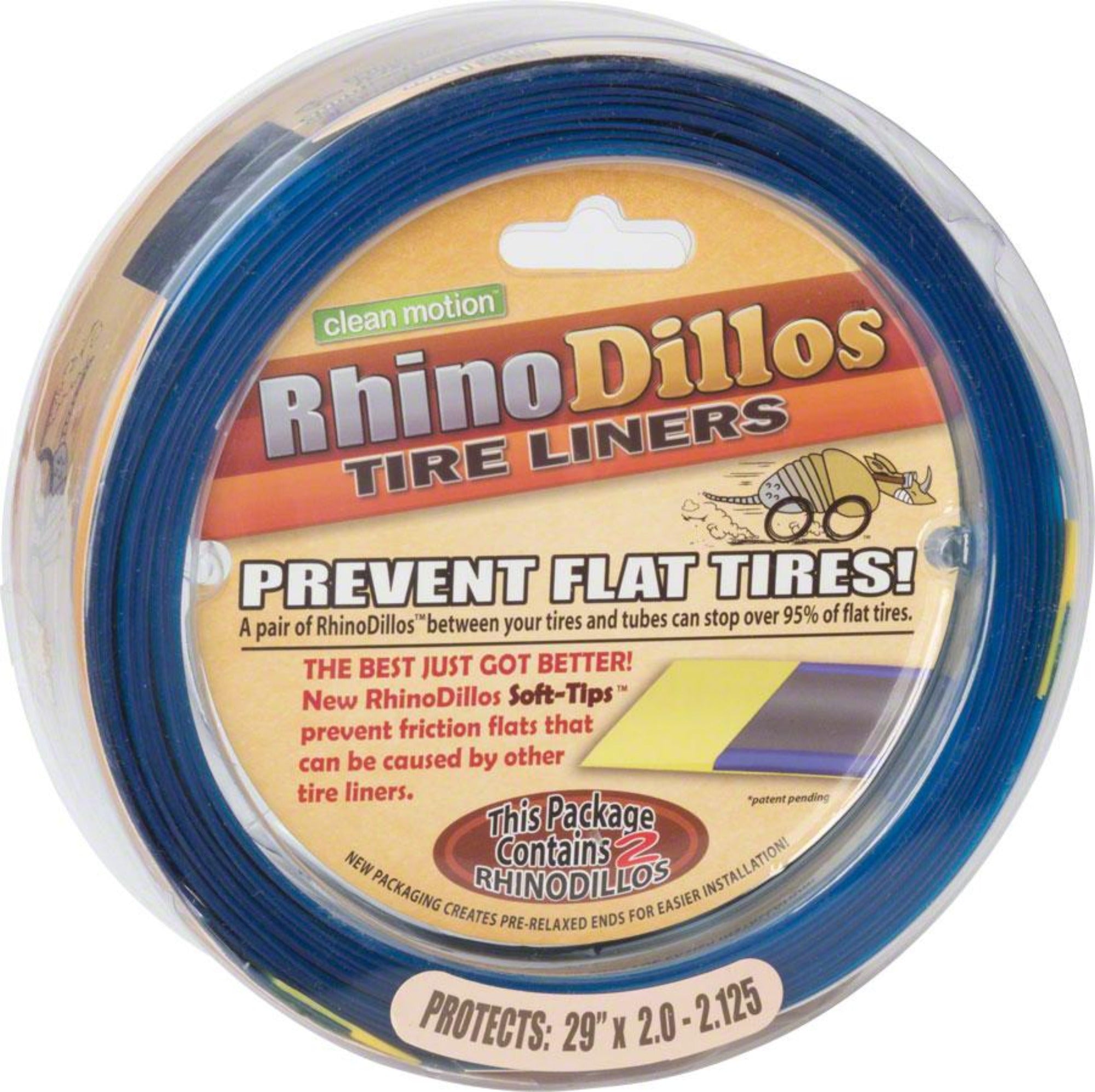 Rhinodillos Tyre Liners 27.5/29 x 2.00-2.125 Tan | ABC Bikes