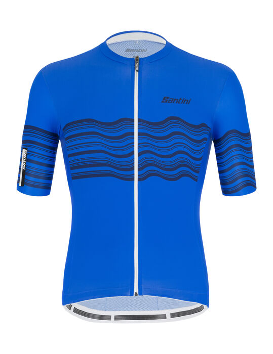 Santini Tono Profilo SS Mens Jersey XS Blue | ABC Bikes