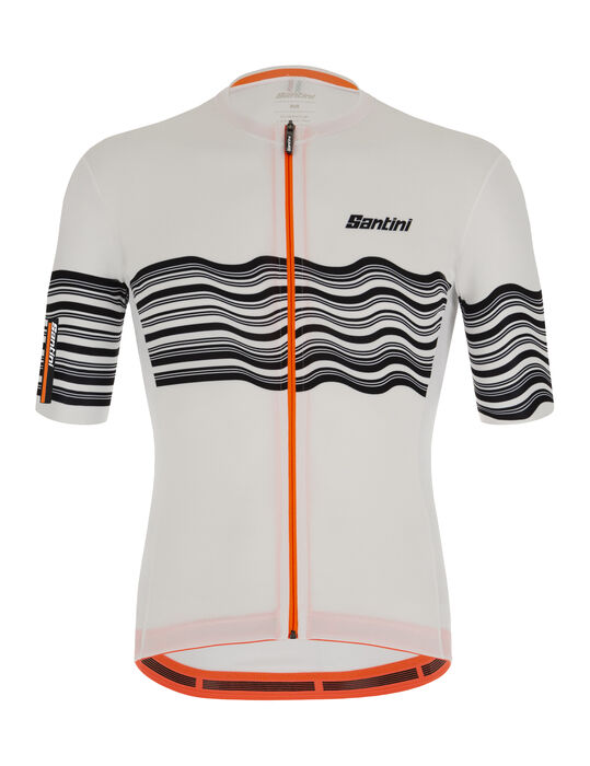 Santini Tono Profilo SS Mens Jersey XS White | ABC Bikes