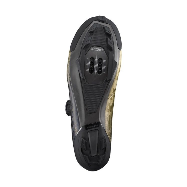 Shimano RX800 BOA Womens Gravel Shoes 36 Yellow Gold | ABC Bikes