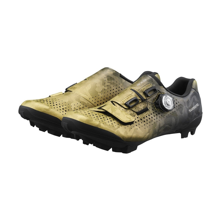 Shimano RX800 BOA Womens Gravel Shoes 36 Yellow Gold | ABC Bikes