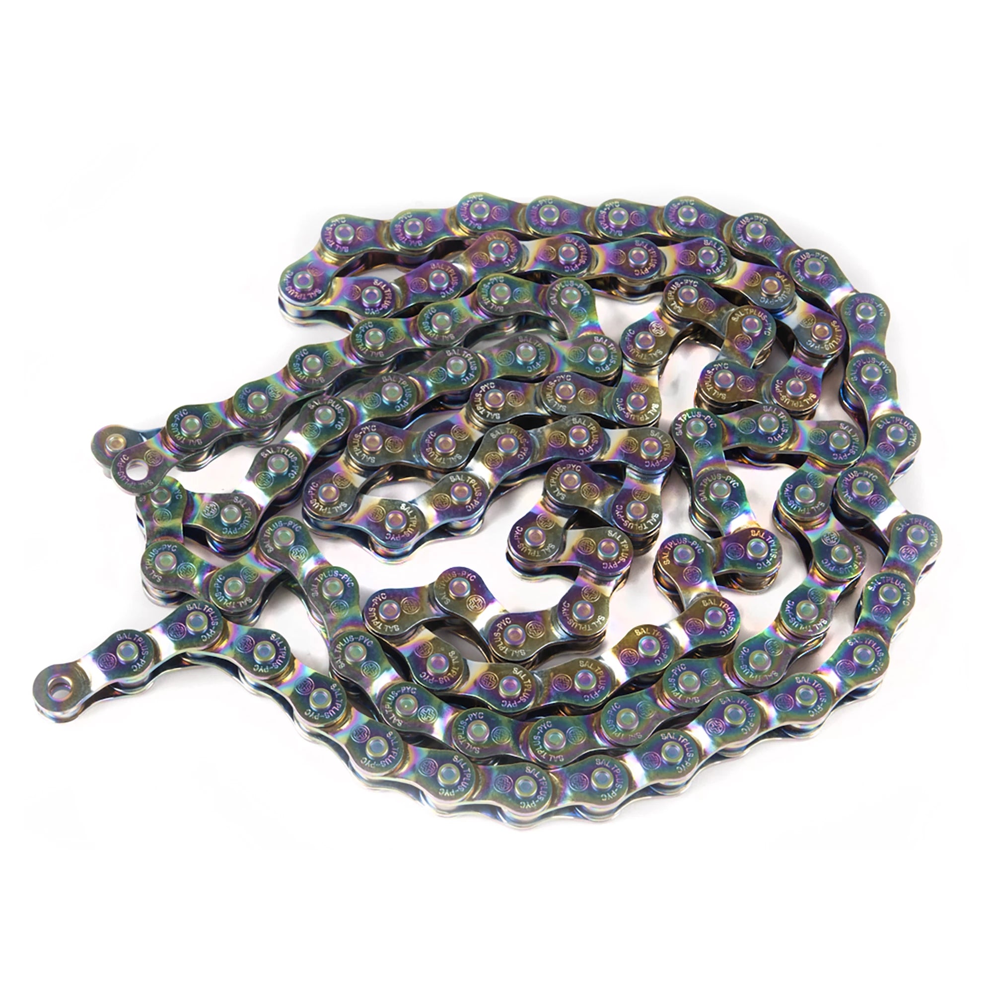 Salt Plus Warlock Half Link BMX Chain 1/2 x 1/8 Oil Slick | ABC Bikes