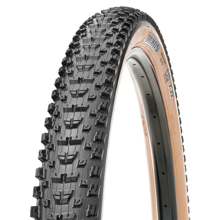 Maxxis Rekon EXO TR Folding MTB Tyre 29 x 2.40 Black/Tan | ABC Bikes