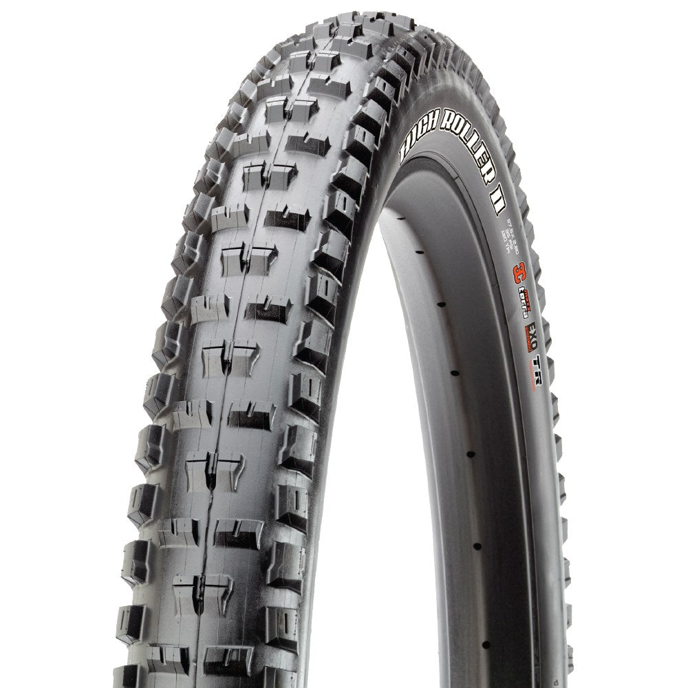 Maxxis High Roller II EXO TR Folding MTB Tyre 27.5 x 2.80 Black | ABC Bikes