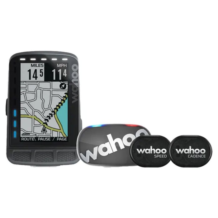 Wahoo Elemnt Roam GPS Computer Cadence + Speed + Heart Rate Bundle | ABC Bikes