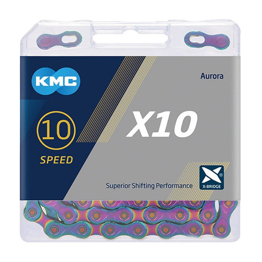 KMC X10 10sp Chain Aurora | ABC Bikes
