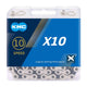 KMC X10 10sp Chain Silver/Black | ABC Bikes