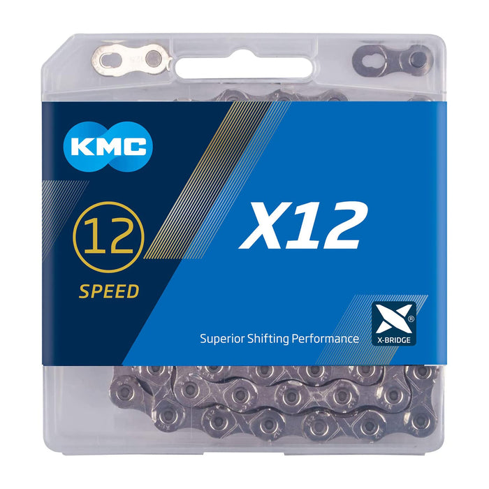 KMC X12 12sp Chain Silver | ABC Bikes