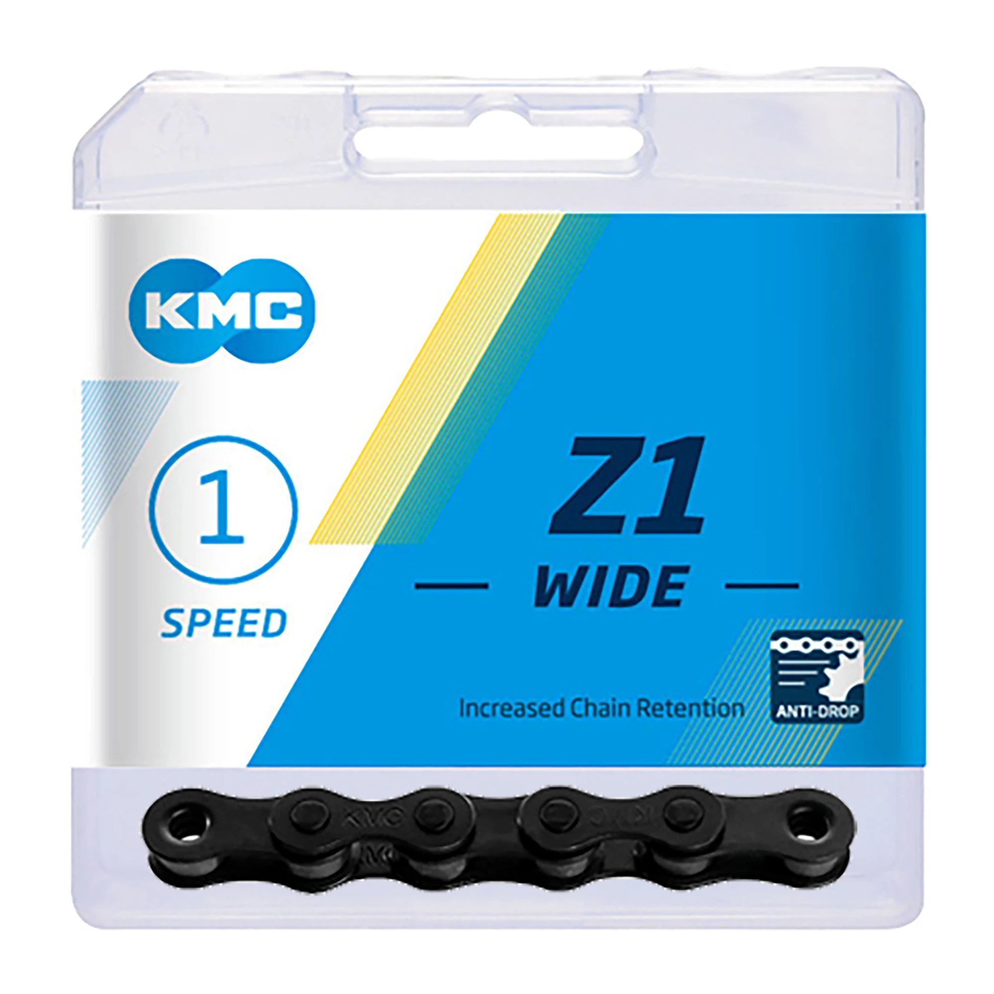 KMC Z1 Heavy Duty BMX Chain 1/2 x 1/8 Black | ABC Bikes