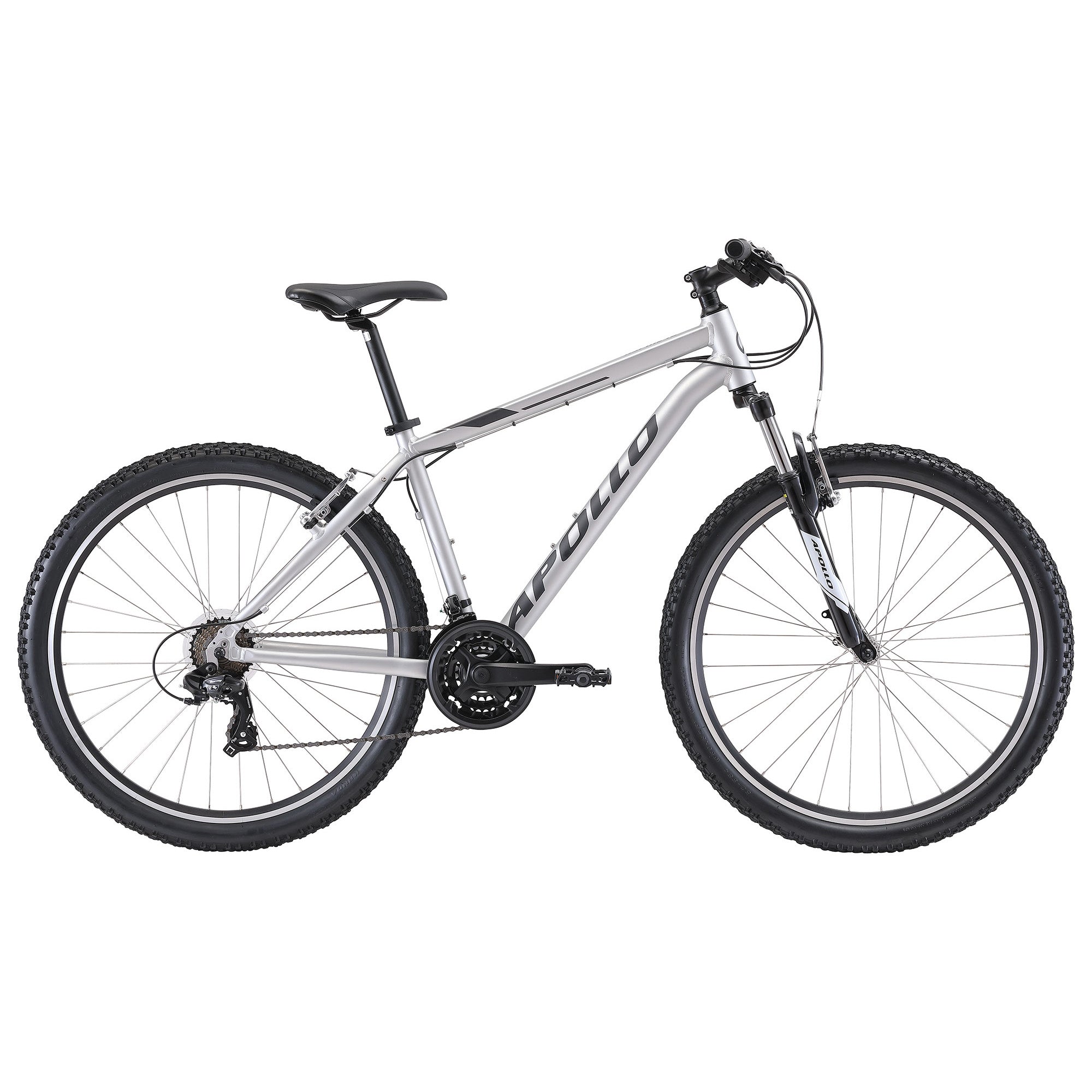 2022 Apollo Aspire 10 LG / 27.5 Matt Silver/Charcoal | ABC Bikes