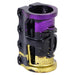 Oath Cage V2 4-Bolt SCS Scooter Clamp Black/Purple/Yellow | ABC Bikes