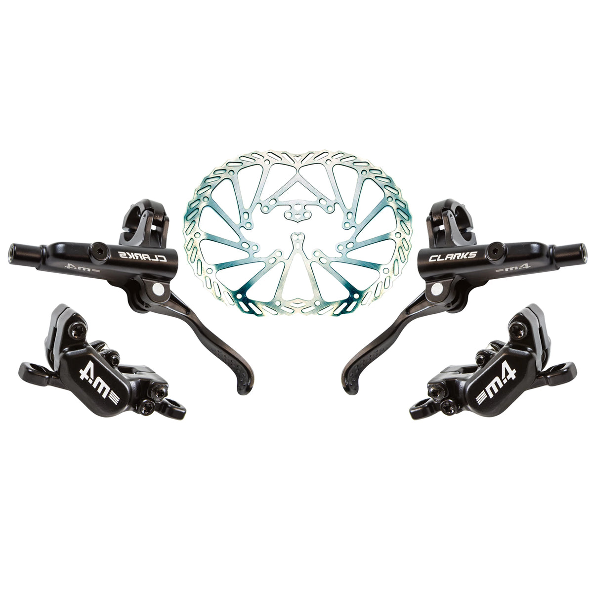 Clarks M4 Hydraulic Disc Brakeset ABC Bikes