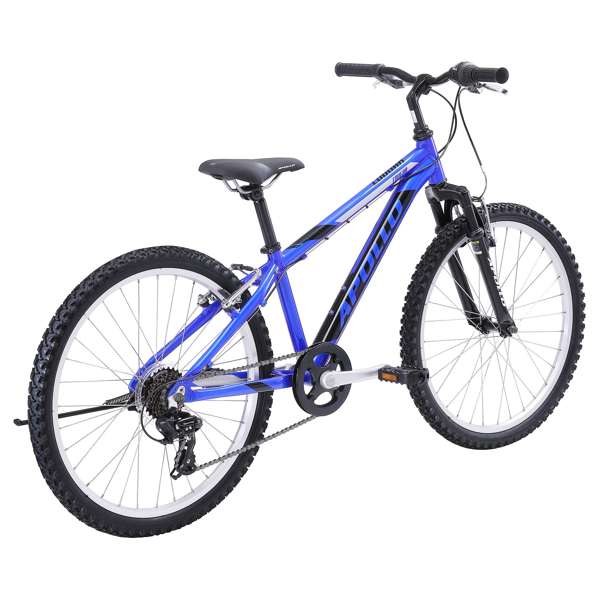 2022 Apollo Cougar Gloss Blue/Black/Silver | ABC Bikes