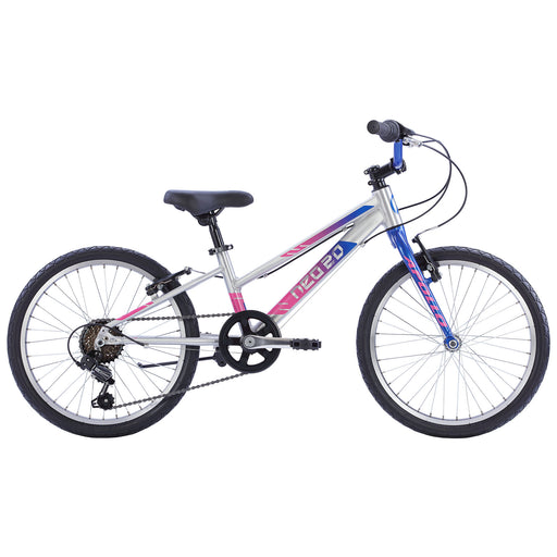2022 Neo+ 20 6s Girls Brushed Alloy/Navy Blue/Pink Fade | ABC Bikes