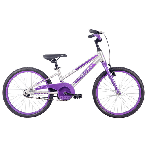 2022 Neo+ 20 Girls Brushed Alloy/Lavender/Purple Fade | ABC Bikes