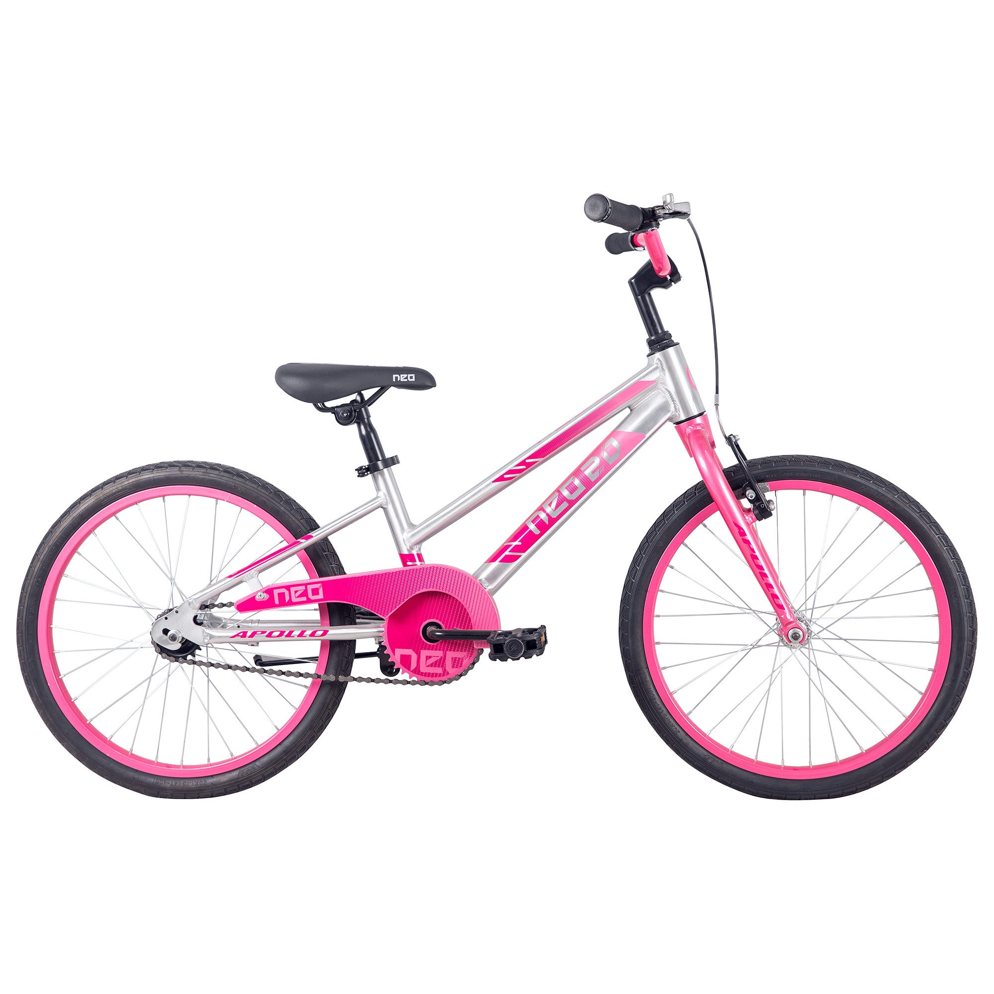 2022 Neo+ 20 Girls Brushed Alloy/Pink/Dark Pink Fade | ABC Bikes