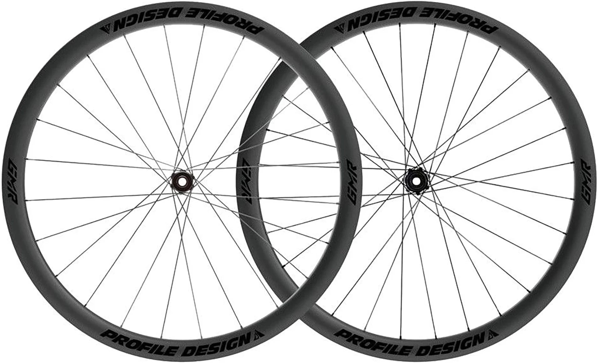 Profile Design GMR 38 Carbon Tubeless Disc Wheelset 100x12 Centerlock / 142x12 Centerlock Shimano HG | ABC Bikes