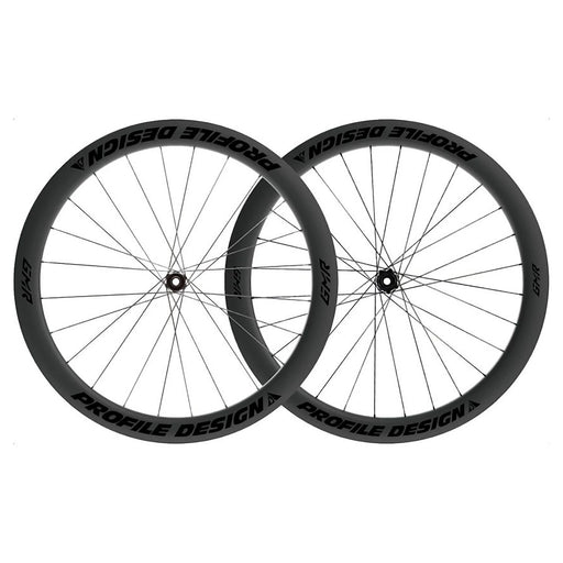 Profile Design GMR 50 Carbon Tubeless Disc Wheelset 100x12 Centerlock / 142x12 Centerlock Shimano HG | ABC Bikes