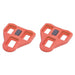 BBB Roadclip Cleats Red | ABC Bikes