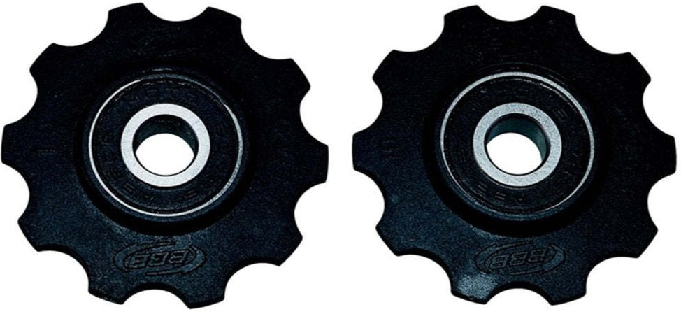 BBB Rollerboys Jockey Wheels 10T - Shimano 7sp, 8sp Black | ABC Bikes