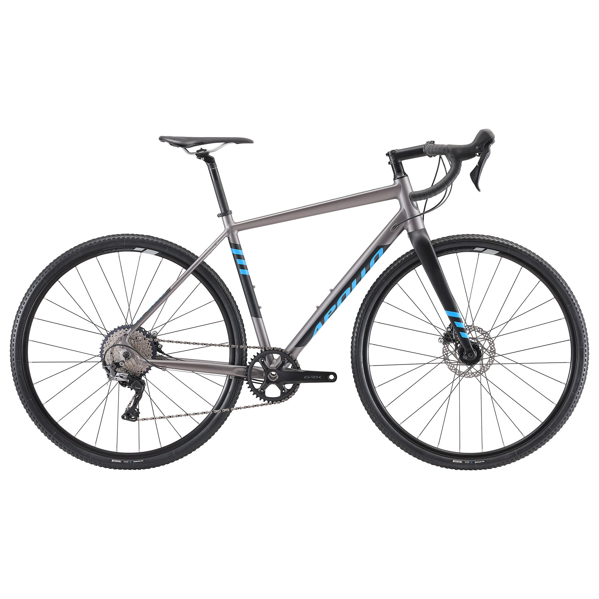 2022 Apollo Scout 21X MD Matt Charcoal/Black/Blue | ABC Bikes