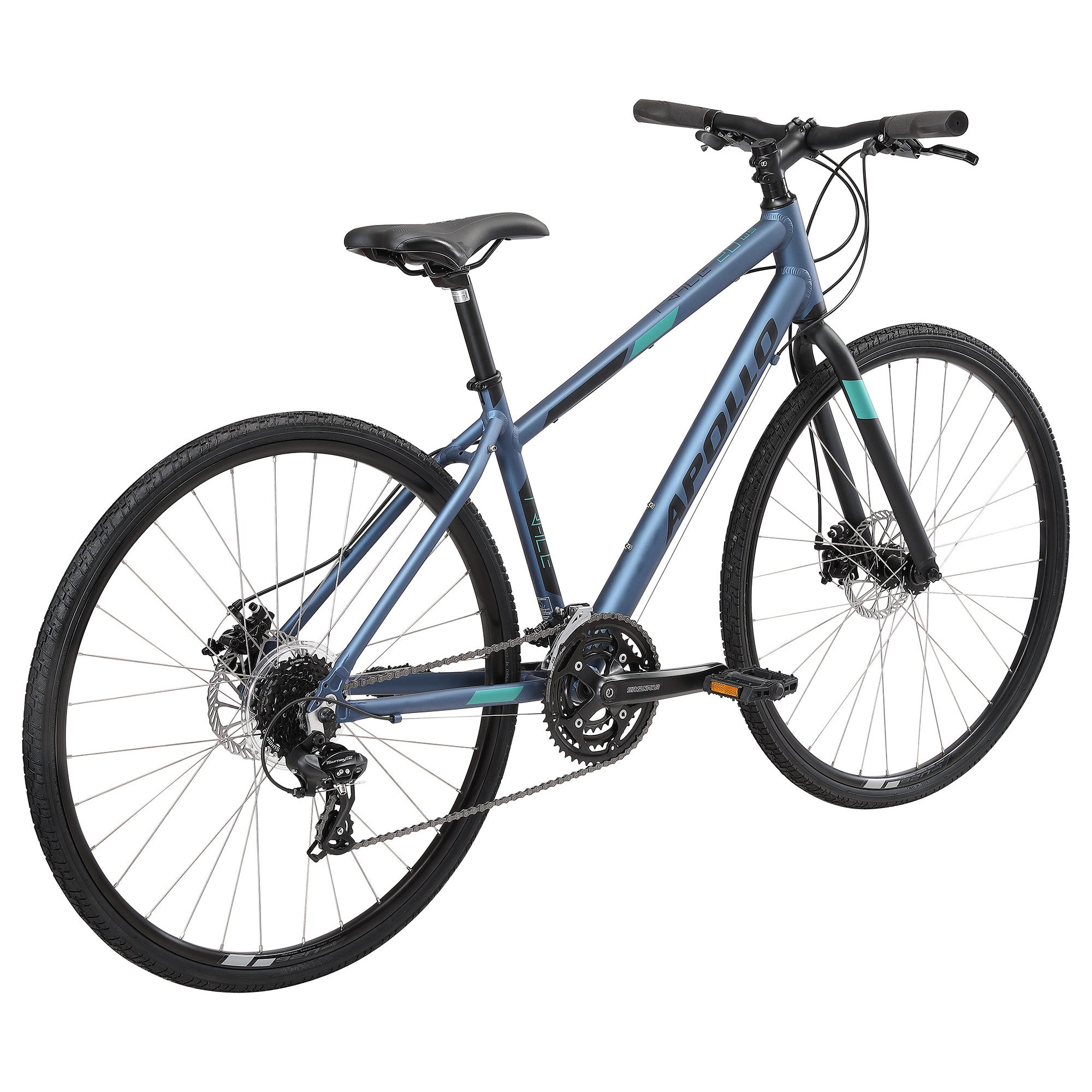 2022 Apollo Trace 20 W XS Matt Slate/Black/Turquoise | ABC Bikes